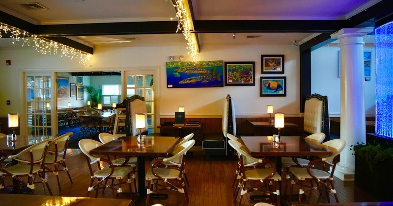 Interior seating area