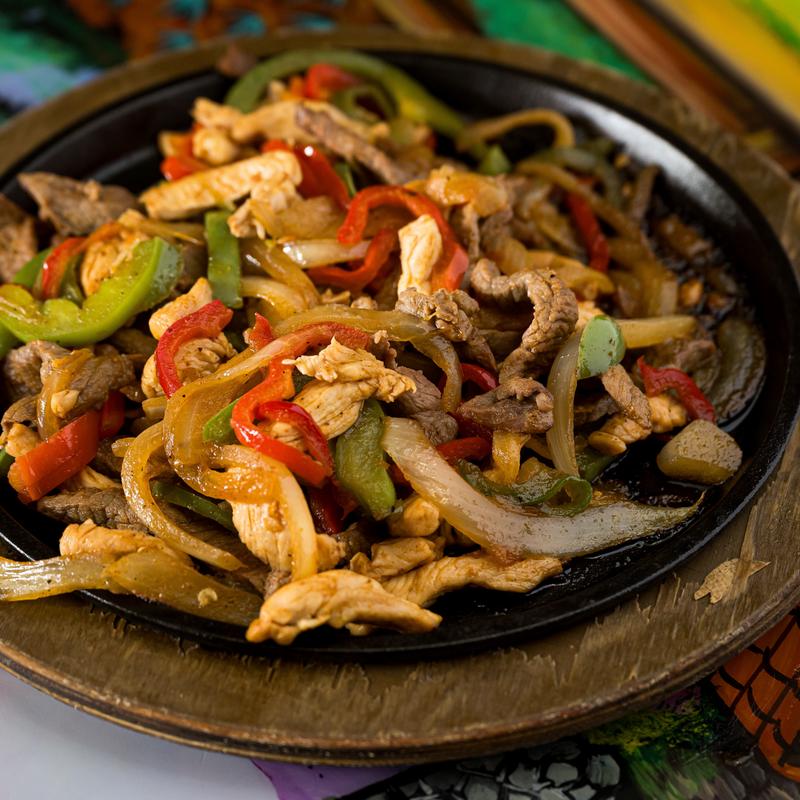 menu item 3 of 10, Fajitas
