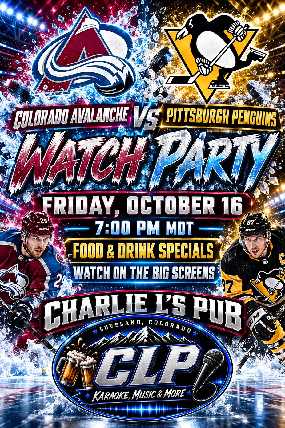 Hockey Watch Party! event photo