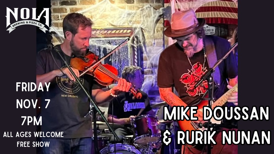 FREE LIVE MUSIC: Mike Doussan & Rurik Nunan event photo