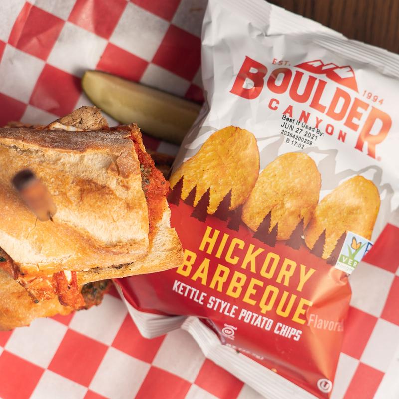 Fire Braised Chicken Pesto Sandwich photo