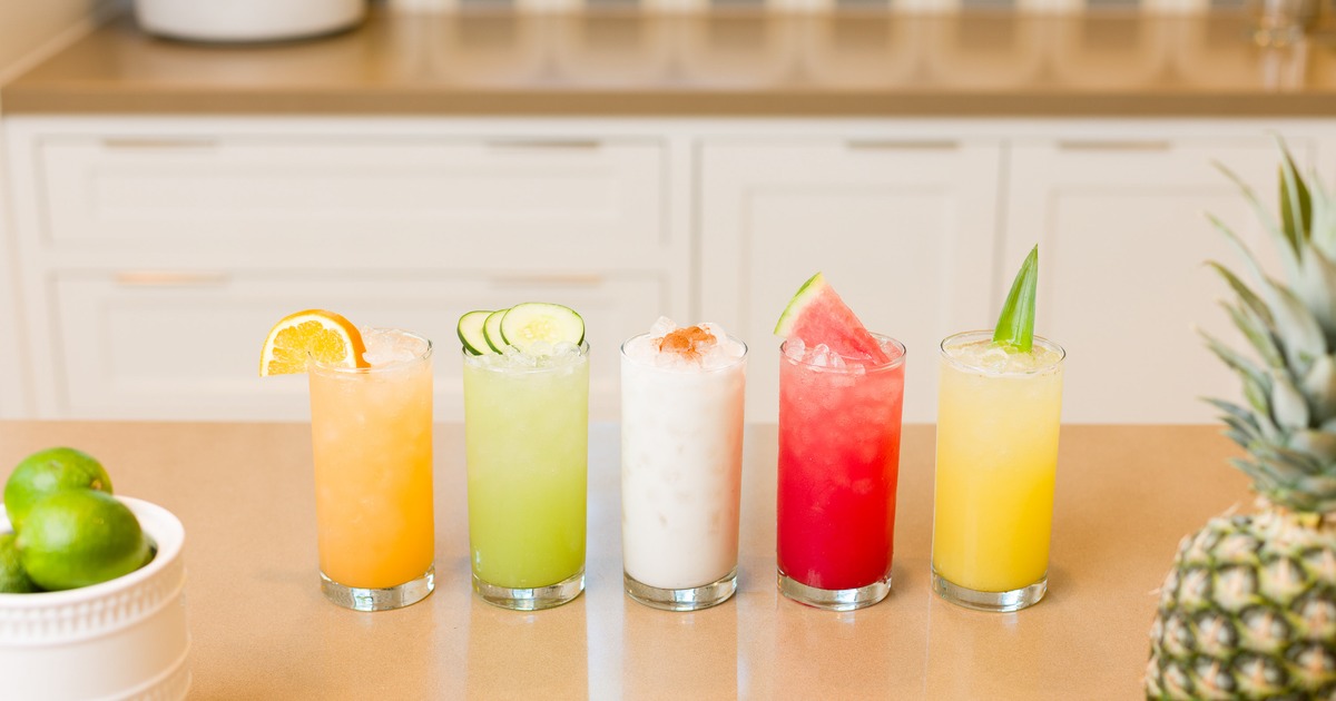 Served drinks