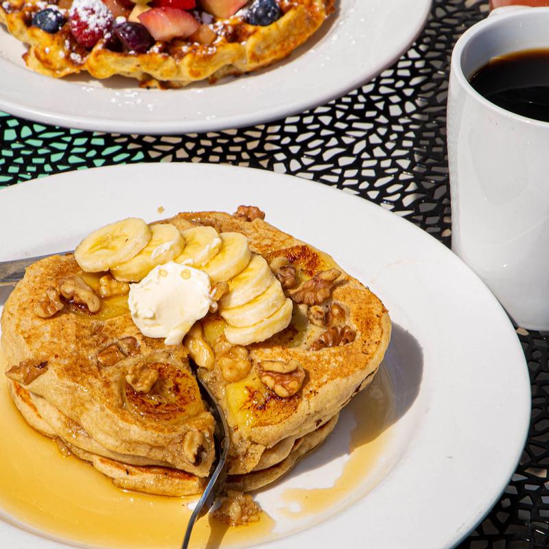 Banana-Walnut Pancakes photo