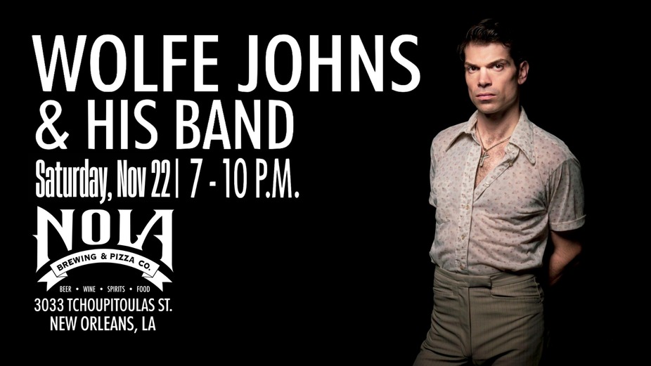 FREE LIVE MUSIC:   Wolfe Johns & His Band event photo