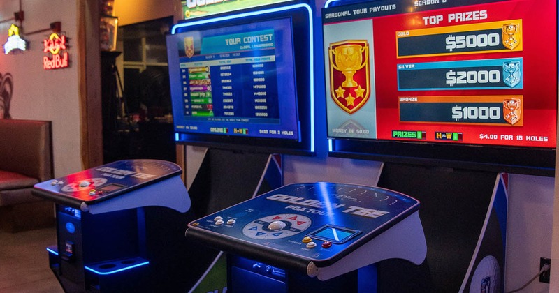 Interior, two video games consoles