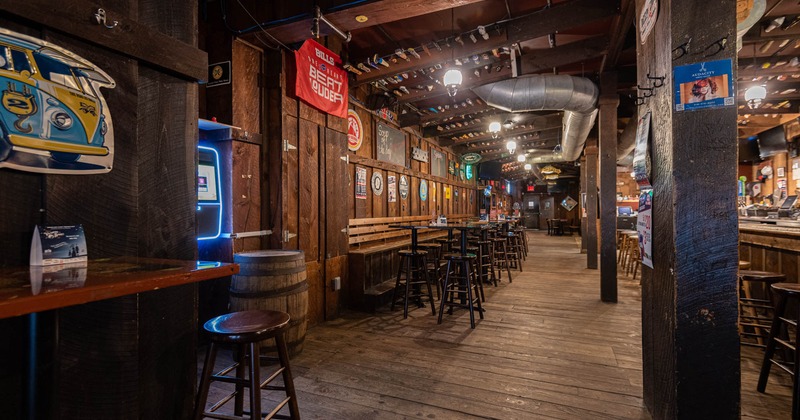 Interior seating area