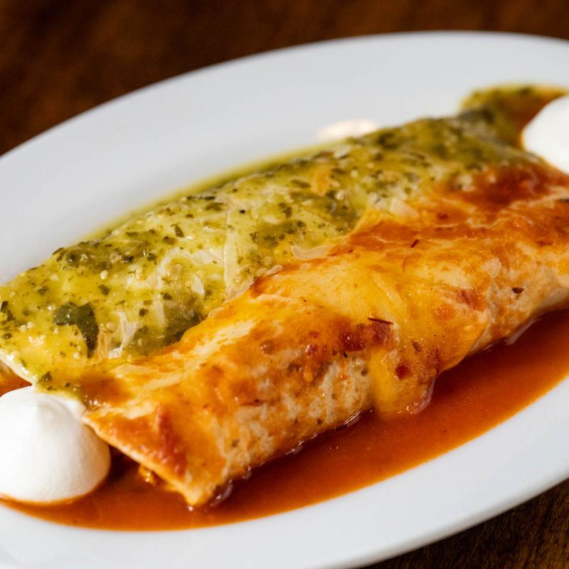 menu item 13 of 28, Chipotle Chicken Chimichanga Mi Bandera