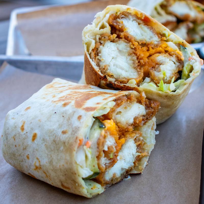Garlic Parm Chicken Burrito photo