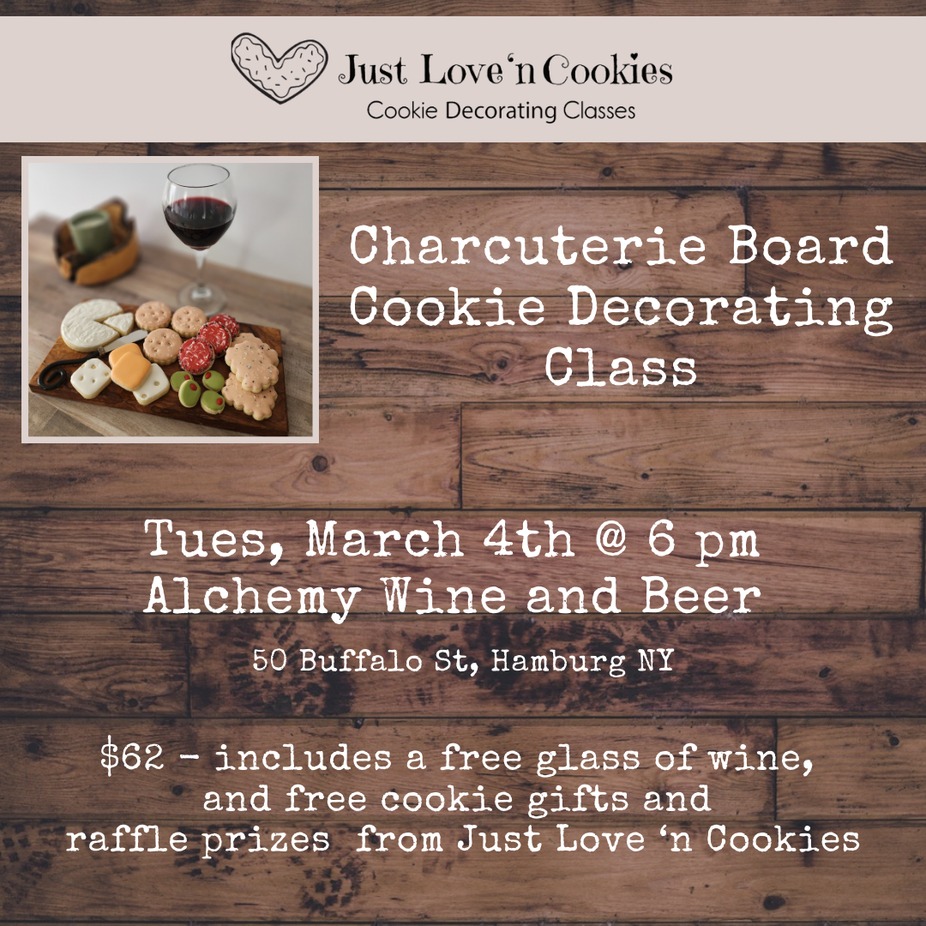 CHARCUTERIE BOARD COOKIE DECORATING CLASS event photo