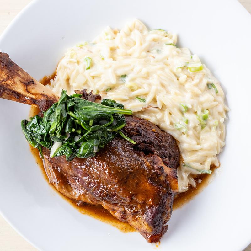 Braised Colorado Lamb Shank photo