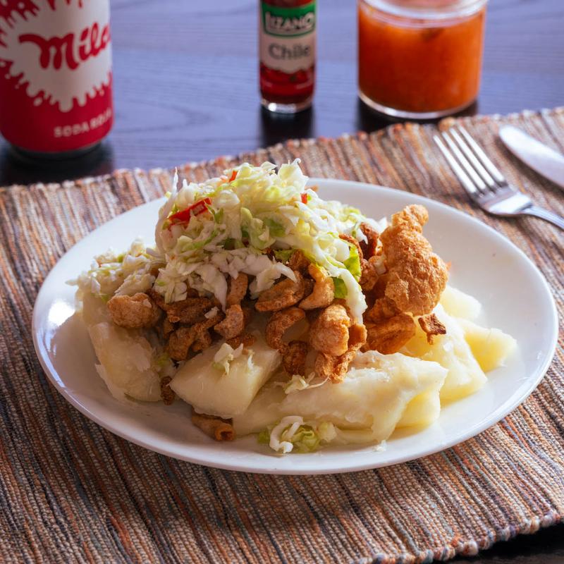 menu item 3 of 5, Chancho Con Yuca