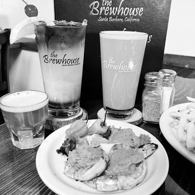 2 Jumbo Shrimp covered in habanero sauce 