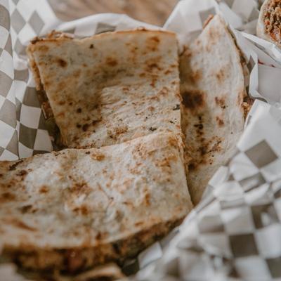 Chicken Quesadillas.