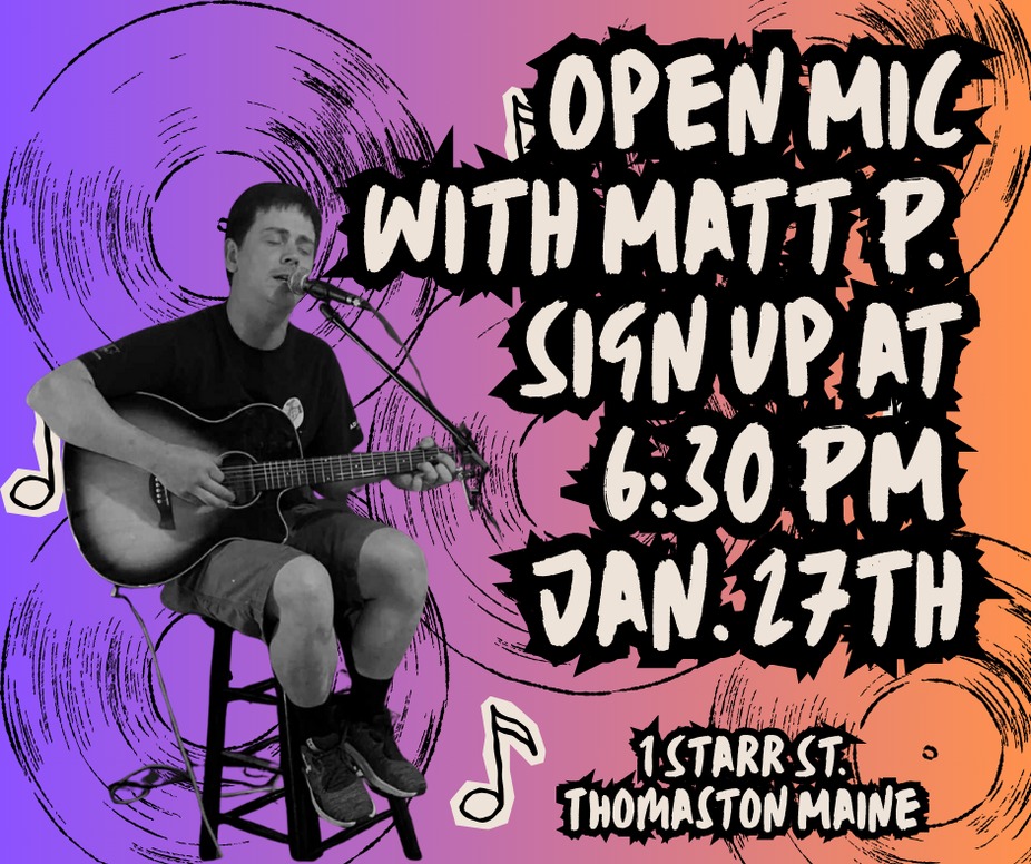 Open Mic The Next Generation with Matt P. event photo
