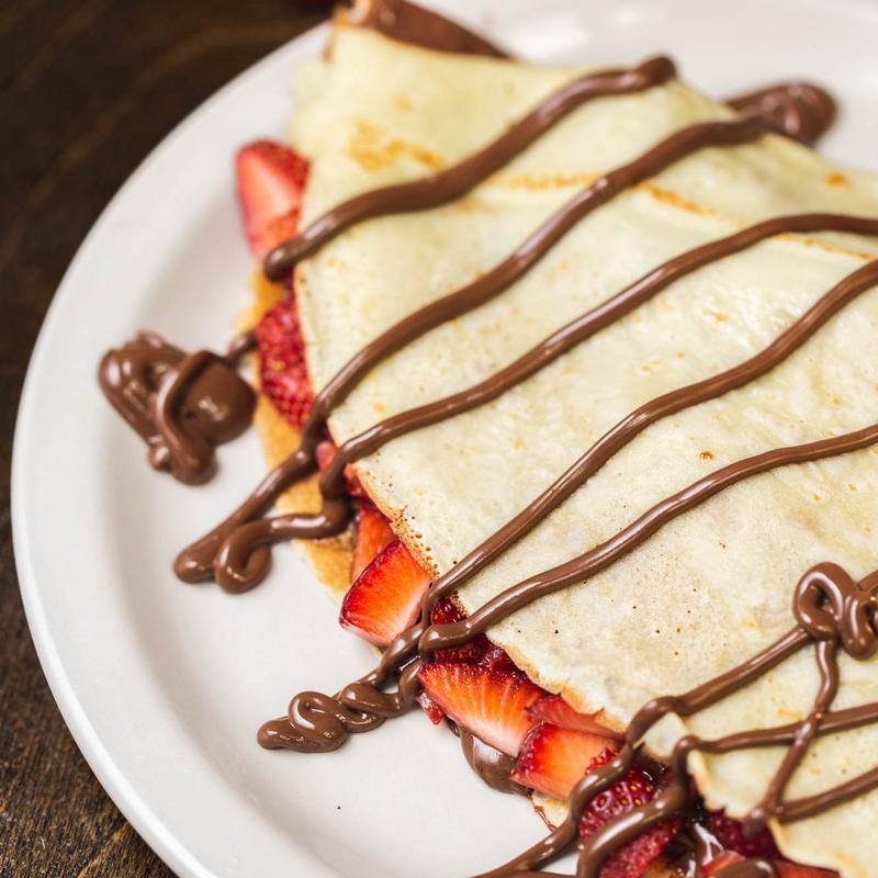 Nutella & Strawberry Crepe photo