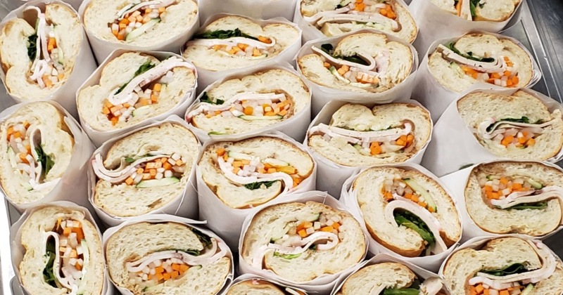 A served veggie pho soup