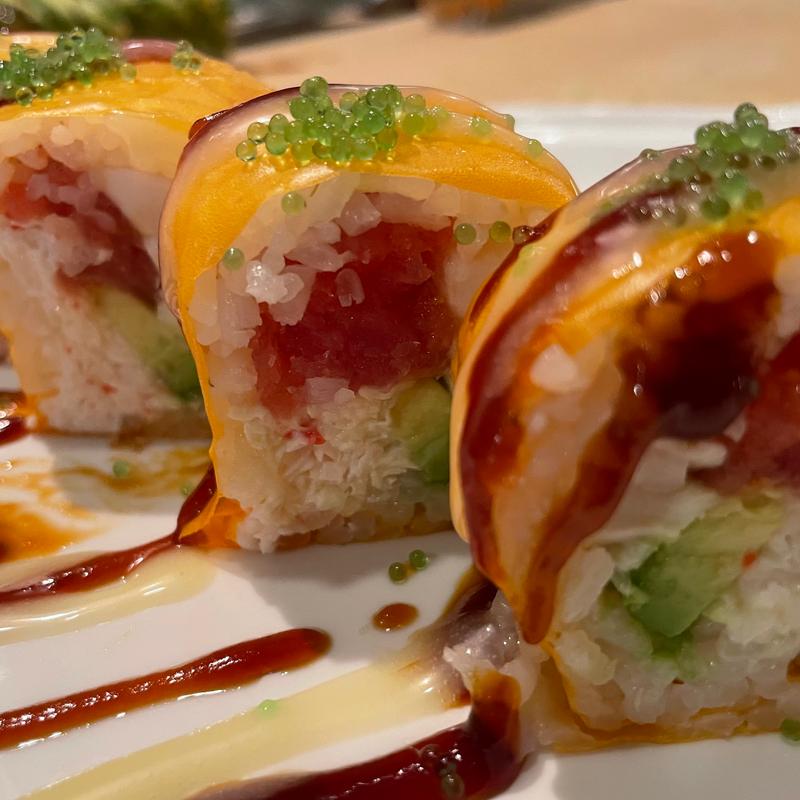 Green Flower Roll photo