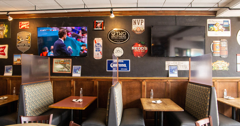 Tables ready for guests