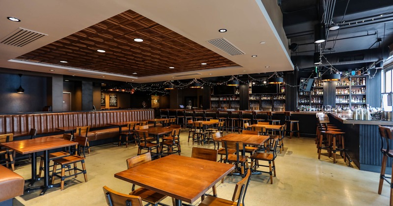 Interior, dining area