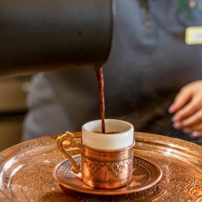 Turkish coffee.