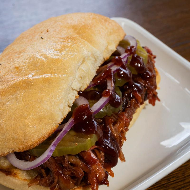 Smoked Pulled Pork Sandwich photo