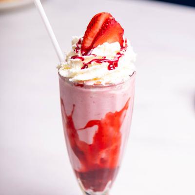 Strawberry Milkshake.
