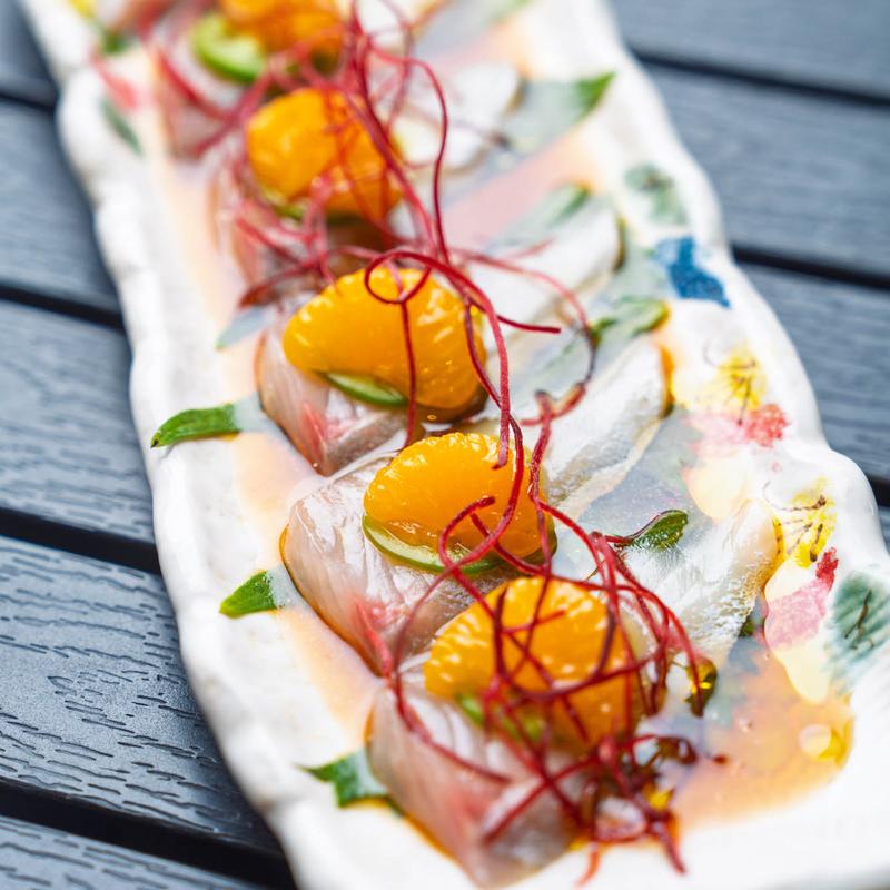 menu item 2 of 12, Kampachi Carpaccio