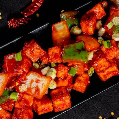 Chili Paneer.