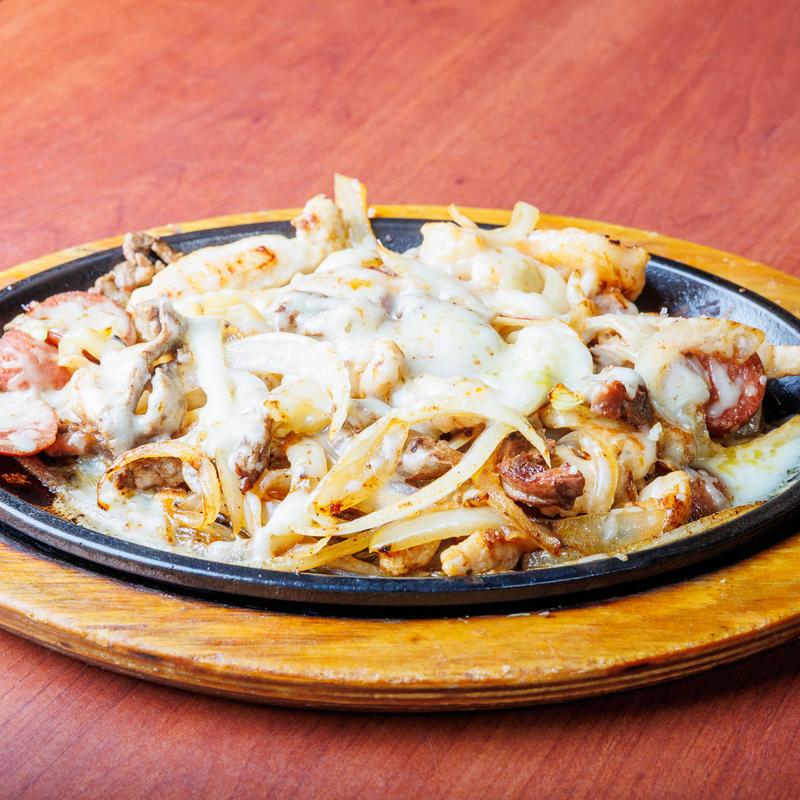 menu item 6 of 8, *Five Points Fajitas