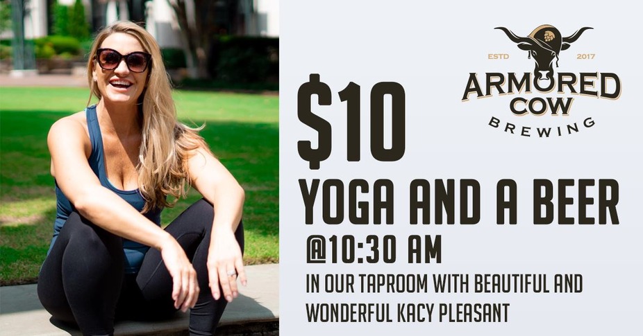 The Cow's Monthly Saturday Yoga w/ Kacy Pleasants event photo