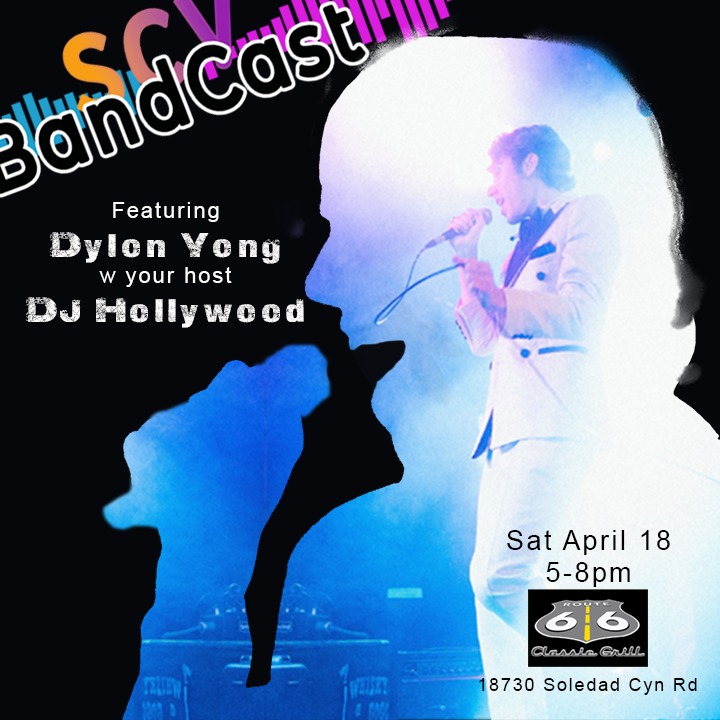 Live Music tonight Saturday April 18th featuring Dylan Yong with host DJ Hollywood!