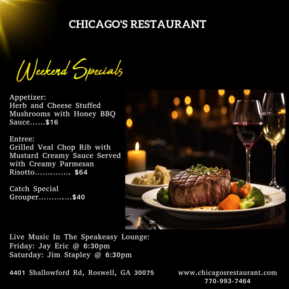 This Weekend Specials event photo