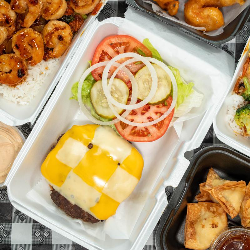 menu item 7 of 12, VOL Burger