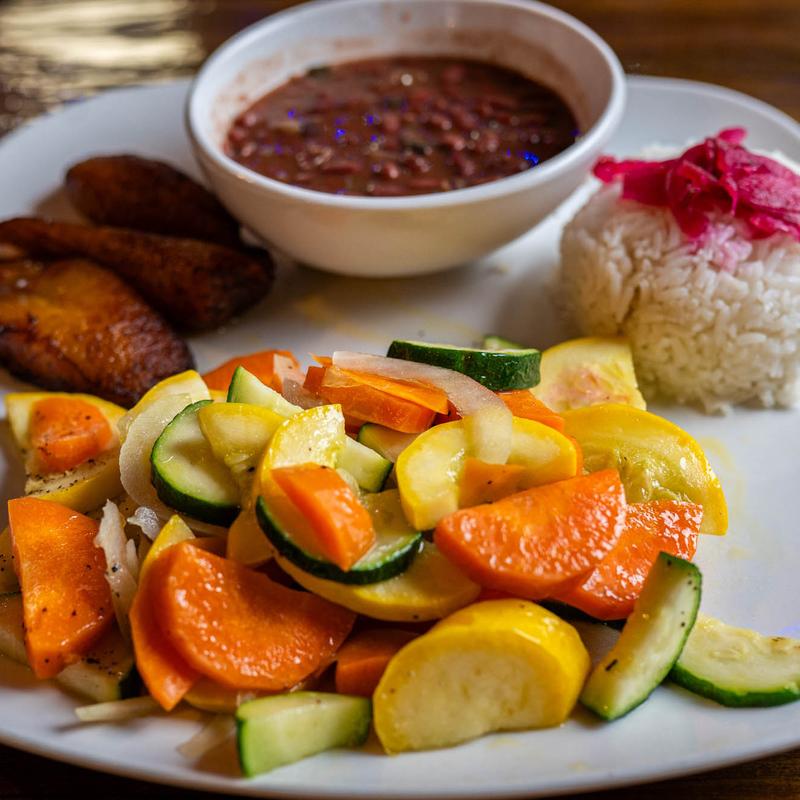 menu item 3 of 36, Sautéed Vegetables (VG)