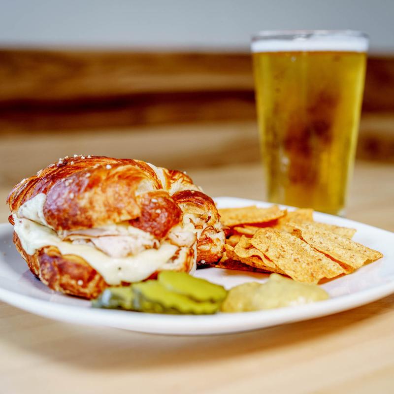 Turkey Croissant Sandwich photo