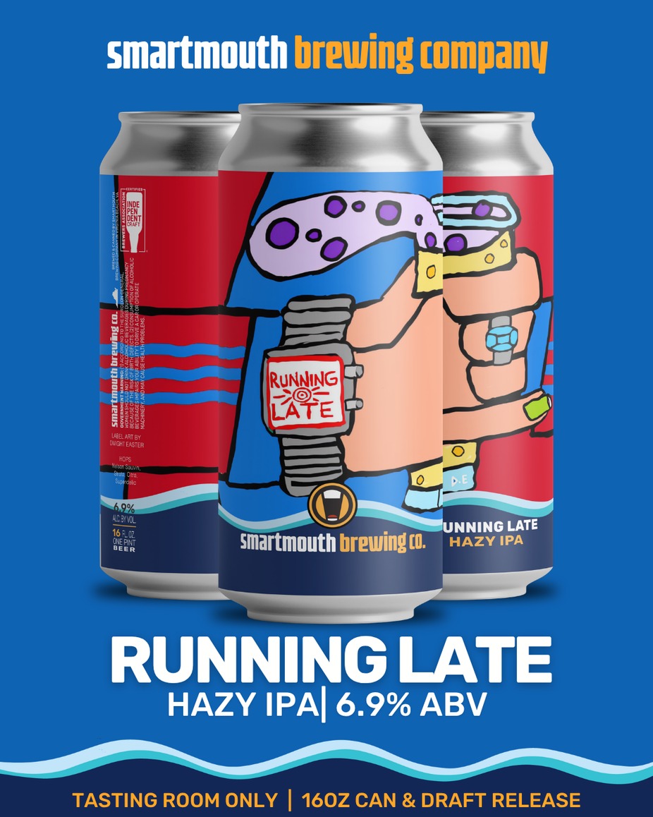 Running Late Hazy IPA Release event photo