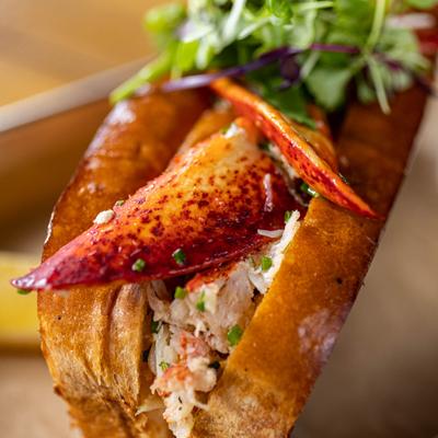 Lobster Roll, closeup.