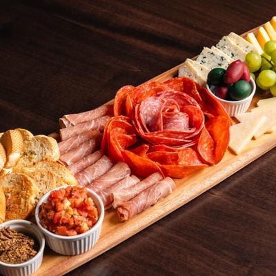 Charcuterie board.