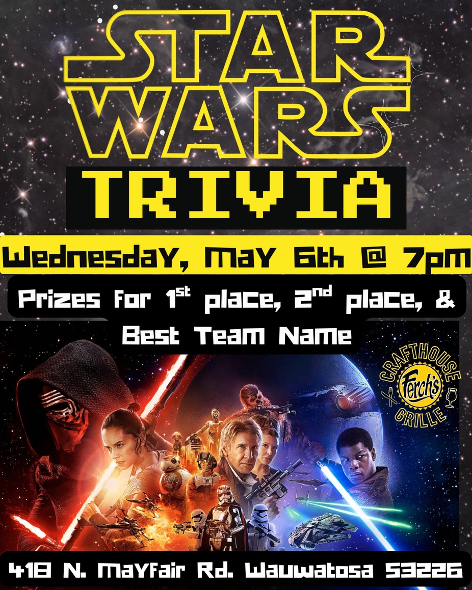 Star Wars Trivia!! event photo