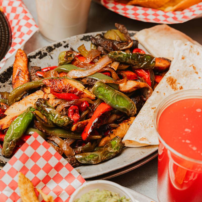 menu item 6 of 8, Fajita Plate