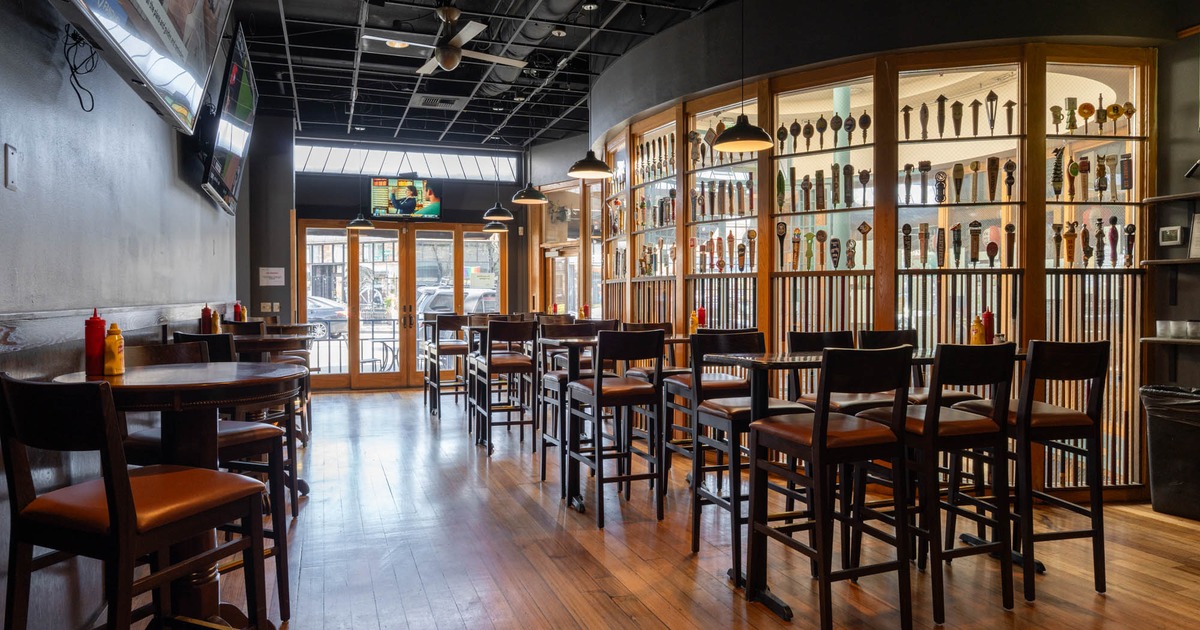 Interior seating area