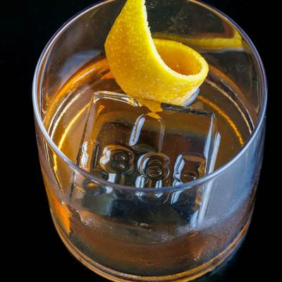 Old fashion cocktail.