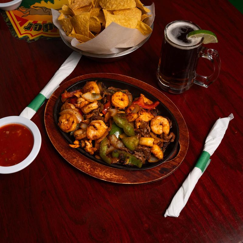 menu item 10 of 10, Fajitas Texanas*
