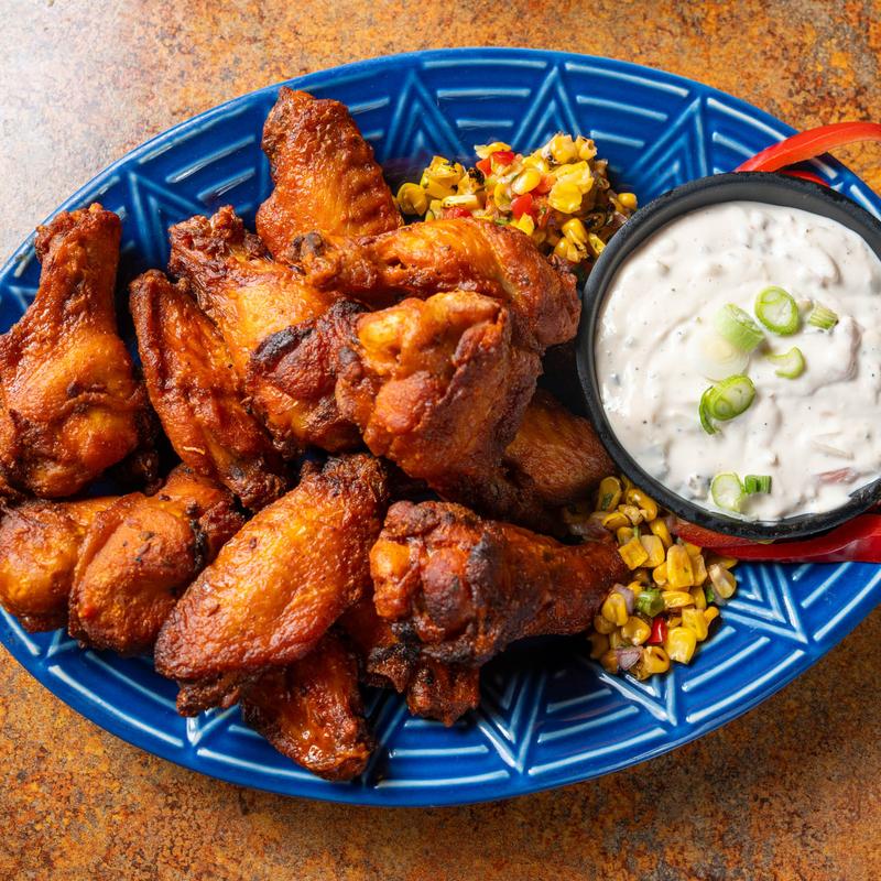 crispy chicken wings photo