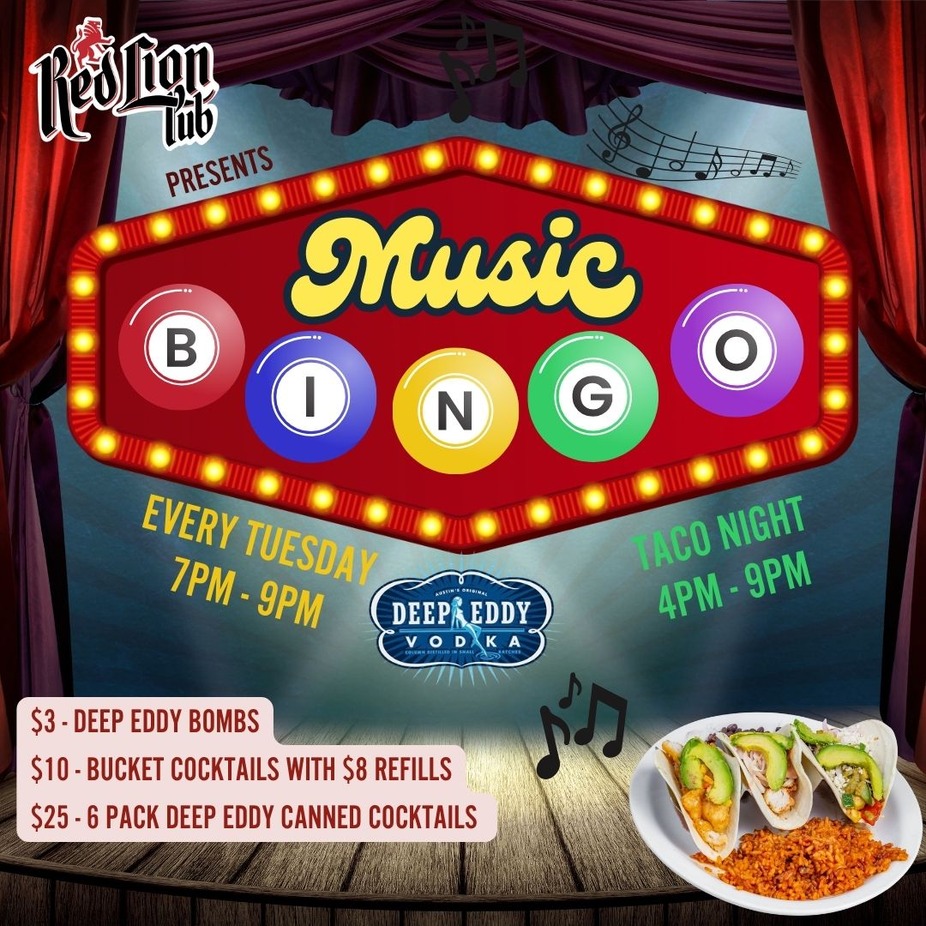 Music Bingo and Taco Night event photo