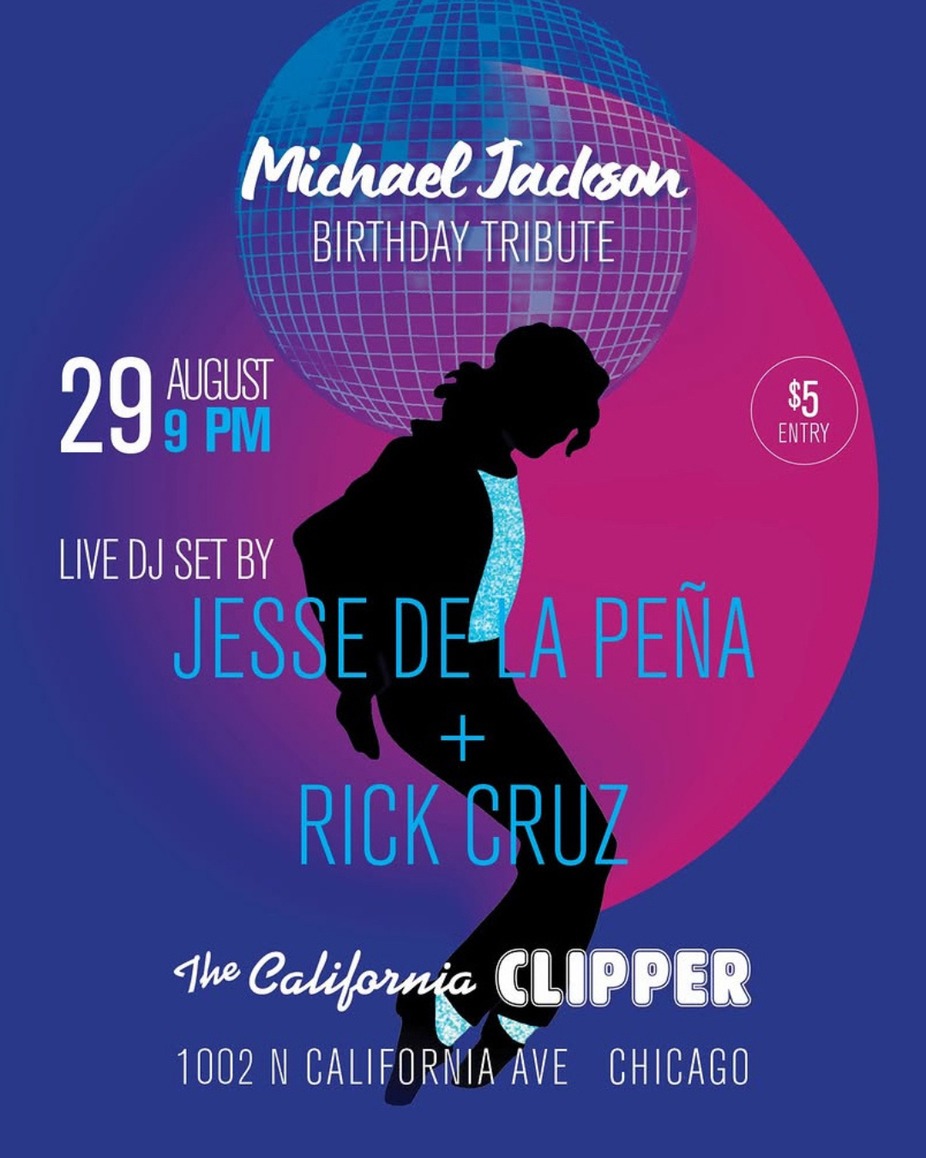 Michael Jackson Birthday Tribute with Jesse De La Pena & Rick Cruz event photo