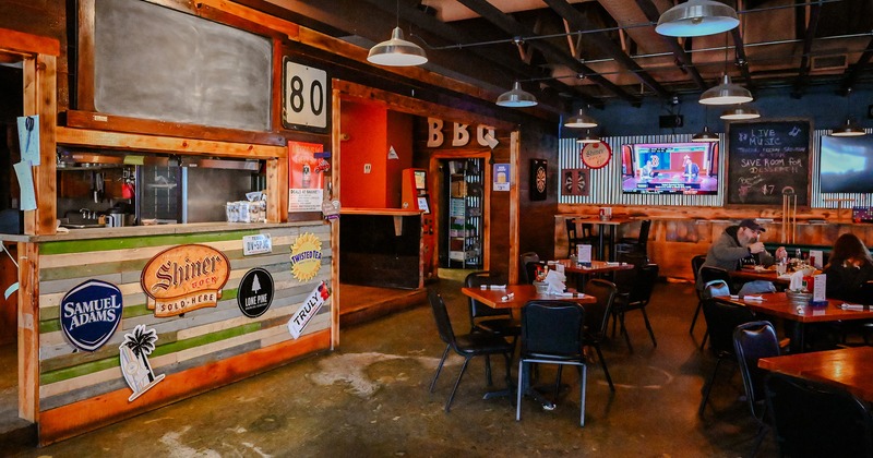 Interior, dining area