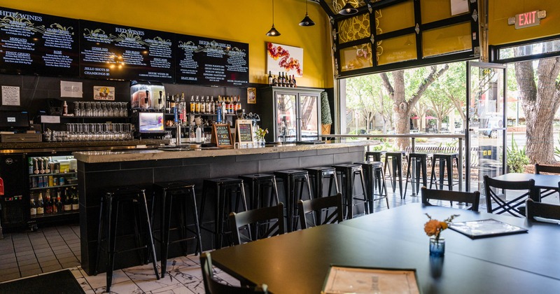 Bar area