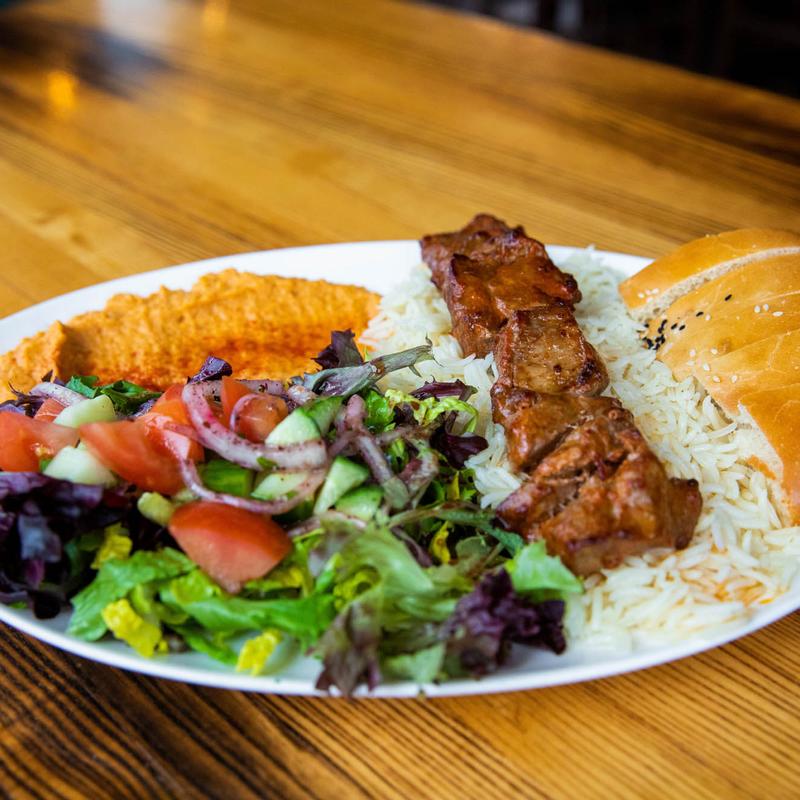 Lamb Shish Kebab Platter photo