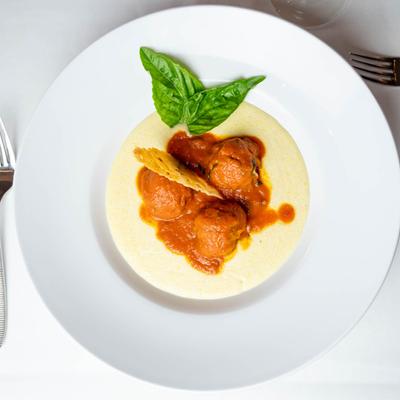 Meatballs & Polenta